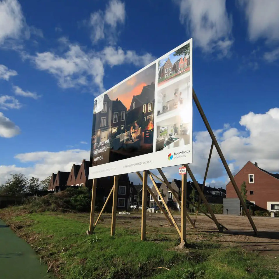 Zoetemelk Bouwbord